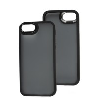 Чохол для iPhone 7/8 Luxury Metal Lens чорний