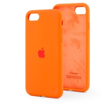 Чохол для iPhone 7/8 Silicone Full помаранчевий / kumkuat