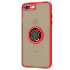 Чохол для iPhone 7 Plus / 8 Plus LikGus Edging Ring червоний