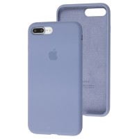 Чохол для iPhone 7 Plus / 8 Plus Silicone Full сірий / lavender gray