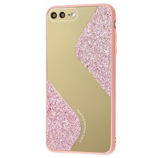 Чохол для iPhone 7 Plus / 8 Plus Shine mirror рожевий