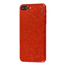Чохол для iPhone 7 Plus / 8 Plus X-Level Crystal червоний