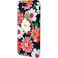 Чохол для iPhone 7 Plus Soft Touch+Ceramic Flowers №3