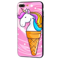 Чохол для iPhone 7 Plus / 8 Plus "єдиноріг морозиво"