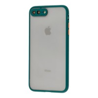 Чохол для iPhone 7 Plus / 8 Plus LikGus Totu camera protect оливковий
