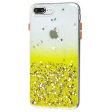Чохол для iPhone 7 Plus/8 Plus Glitter Bling жовтий