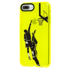 Чохол для iPhone 7 Plus / 8 Plus Neon print basketball