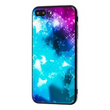 Чохол для iPhone 7 Plus / 8 Plus glass зірки