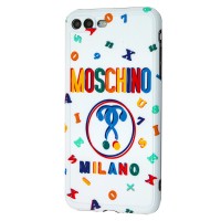 Чохол для iPhone 7 Plus / 8 Plus VIP Print moschino білий