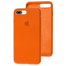 Чохол для iPhone 7 Plus / 8 Silicone Slim Full camera apricot