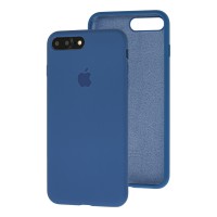Чохол для iPhone 7 Plus / 8 Plus Silicone Full синій / navy blue