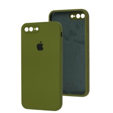 Чохол для iPhone 7 Plus / 8 Plus Square Full camera dark olive