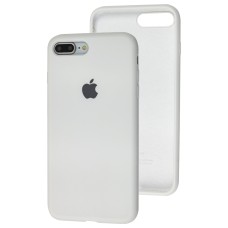 Чохол для iPhone 7 Plus / 8 Silicone Full білий
