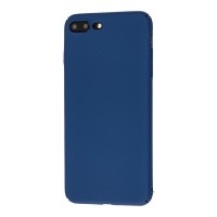 Чохол для iPhone 7 Plus/8 Plus матове покриття синій