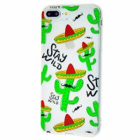 Чохол для iPhone 7 Plus / 8 Plus Lovely кактуси
