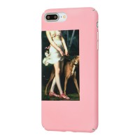 Чохол для iPhone 7 Plus / 8 Plus New Design дівчина з собакою