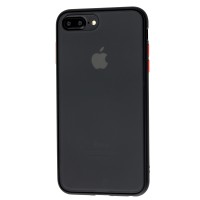 Чохол для iPhone 7 Plus / 8 Plus "LikGus Maxshield" чорно-червоний