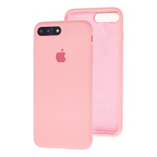 Чохол для iPhone 7 Plus / 8 Silicone Full рожевий / pink