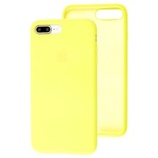 Чохол для iPhone 7 Plus / 8 Silicone Slim Full camera mellow yellow