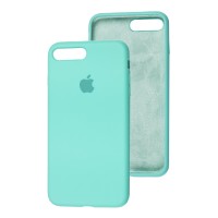 Чохол для iPhone 7 Plus / 8 Silicone Full бірюзовий / marine green