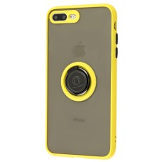 Чохол для iPhone 7 Plus/8 Plus LikGus Edging Ring жовтий