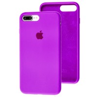 Чохол для iPhone 7 Plus / 8 Silicone Slim Full camera grape