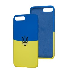 Чохол для iPhone 7 Plus / 8 Silicone full Ukraine