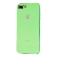 Чохол для iPhone 7 Plus / 8 Silicone case м'ятний