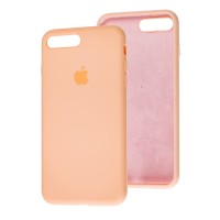 Чохол для iPhone 7 Plus / 8 Plus Silicone Full помаранчевий / grapefruit