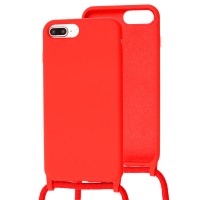 Чохол для iPhone 7 Plus / 8 Plus Lanyard without logo червоний