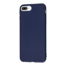 Чохол для iPhone 7 Plus / 8 Plus матовий темно-синій