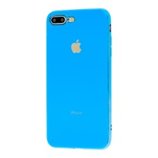 Чохол для iPhone 7 Plus / 8 Silicone case блакитний