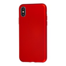 Чохол для iPhone X / Xs Soft matt червоний