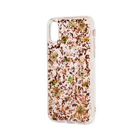 Чохол для iPhone X / Xs Kingxbar crystals золотистий "цукерки"