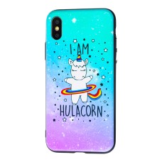 Чохол для iPhone X / Xs єдиноріг hulacorn