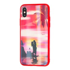 Чохол для iPhone X / Xs Lumi світиться в темряві "романтика"