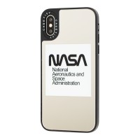 Чохол для iPhone X/Xs Tify Mirror Nasa дзеркально-білий