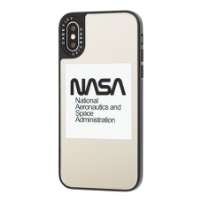 Чохол для iPhone X/Xs Tify Mirror Nasa дзеркально-білий