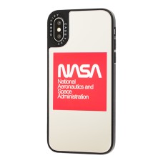 Чохол для iPhone X / Xs Tify Mirror Nasa дзеркально-червоний