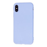 Чохол для iPhone X Matte фіолетовий