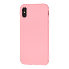 Чохол для iPhone X / Xs Matte рожевий