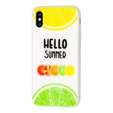 Чохол для iPhone X / Xs Hello Summer