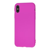 Чохол для iPhone X / Xs Matte бузковий