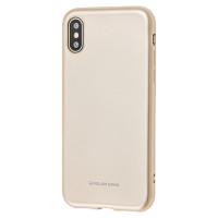 Чохол для iPhone X / Xs Molan Cano Jelly золотистий