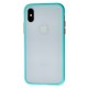 Чохол для iPhone X / Xs "LikGus Maxshield" бірюзовий