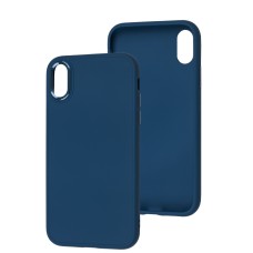 Чохол для iPhone Xr Bonbon Metal style denim blue