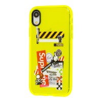 Чохол для iPhone Xr Neon print supreme
