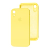 Чохол для iPhone Xr Square Full camera жовтий / canary yellow