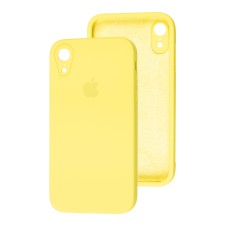 Чохол для iPhone Xr Square Full camera жовтий / canary yellow