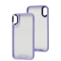 Чохол для iPhone Xr Wave Just light purple